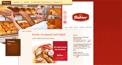 Desktop Screenshot of bubner.de